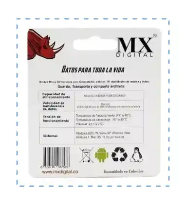 Memoria Usb 4gb Mx Digital: La Solución Ideal Para Documentos Y Archivos