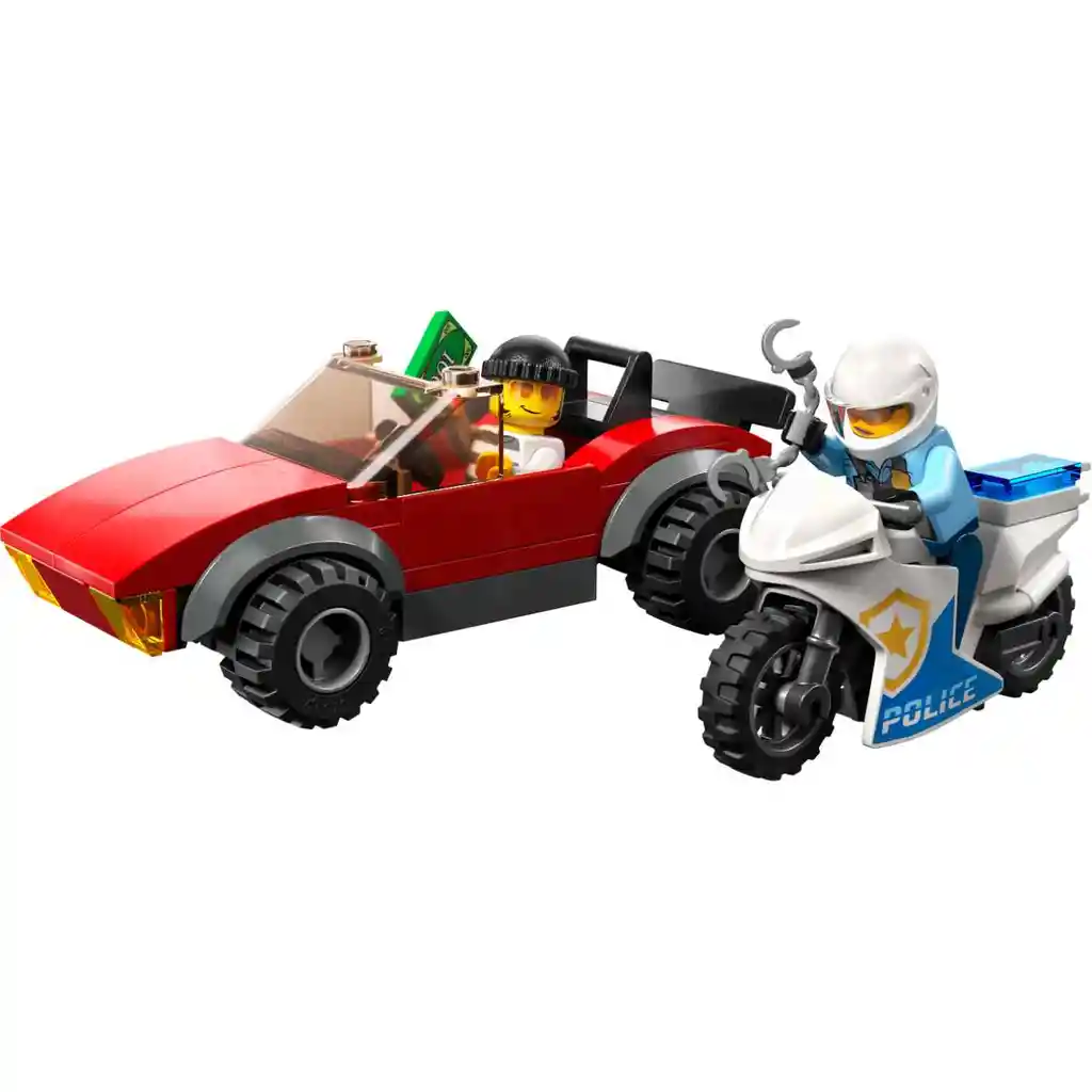 Lego Set Construcción Moto Y Auto 59 Piezas Niños Original