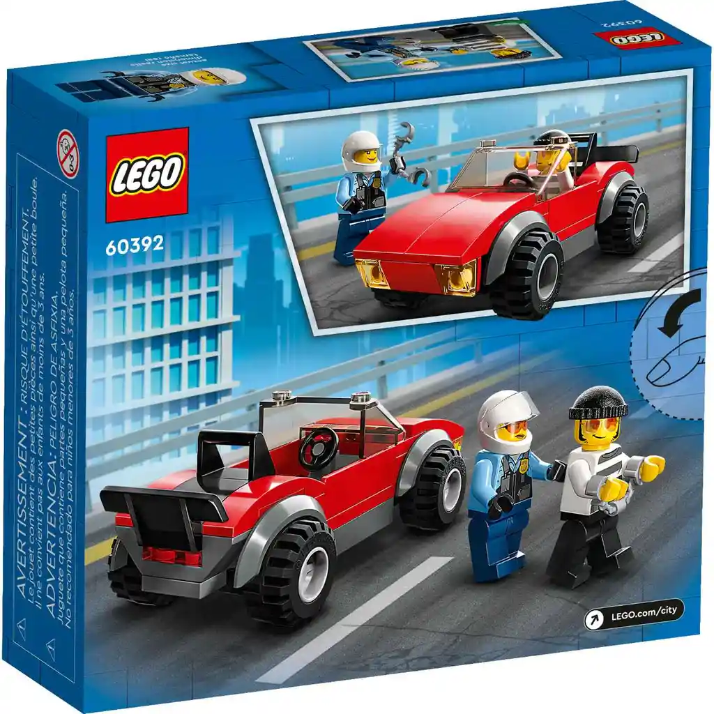 Lego Set Construcción Moto Y Auto 59 Piezas Niños Original