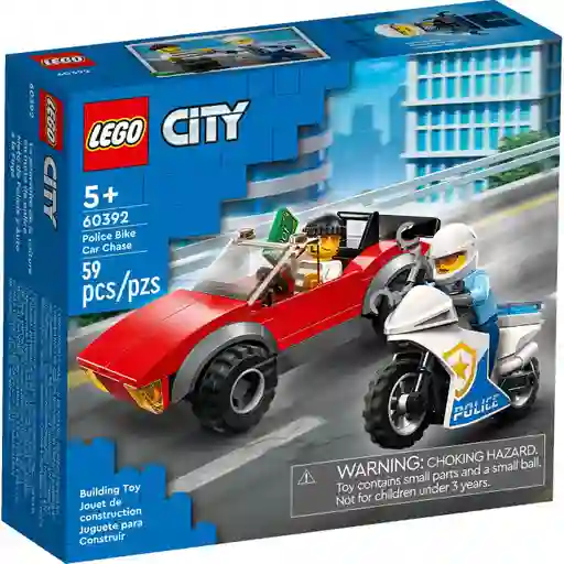 Lego Set Construcción Moto Y Auto 59 Piezas Niños Original