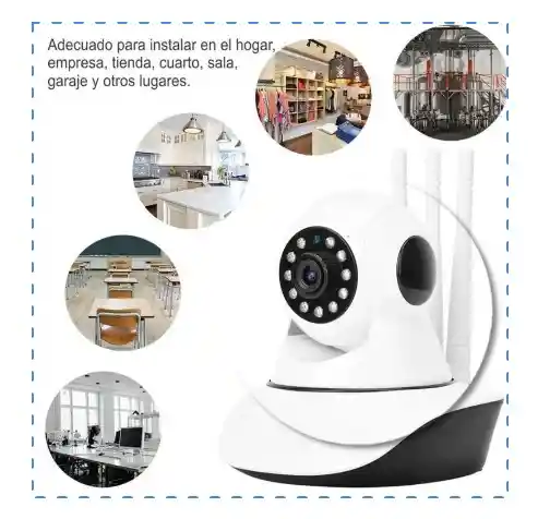 Cámara Robótica 3 Antenas: Protección Total Con Visión Expandida