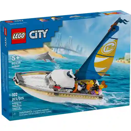 Lego Set Construcción Barco Velero 102 Piezas Niños Original