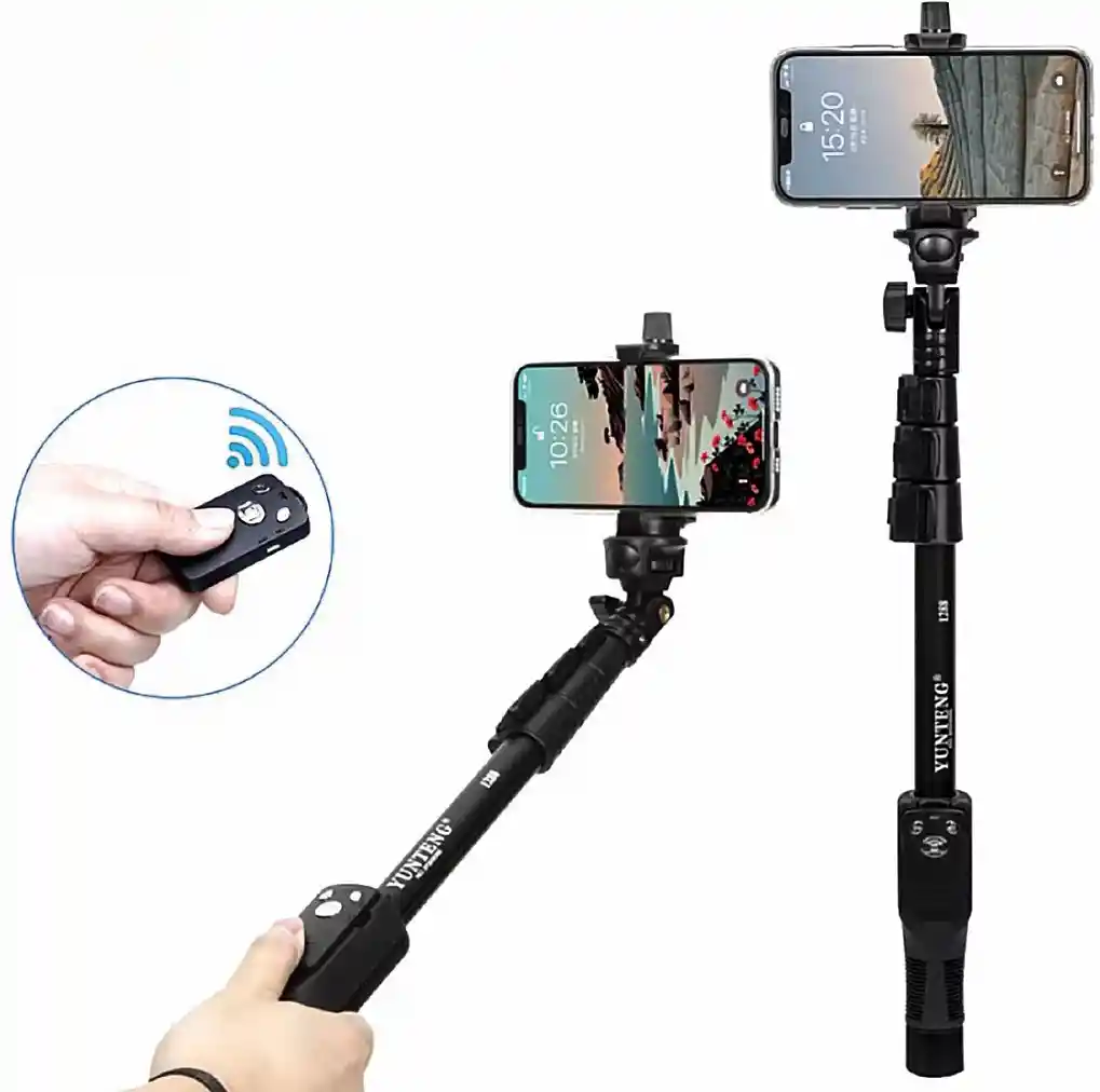 Palo Selfie Profesional + Bluetooth Mando Yunfeng 1288