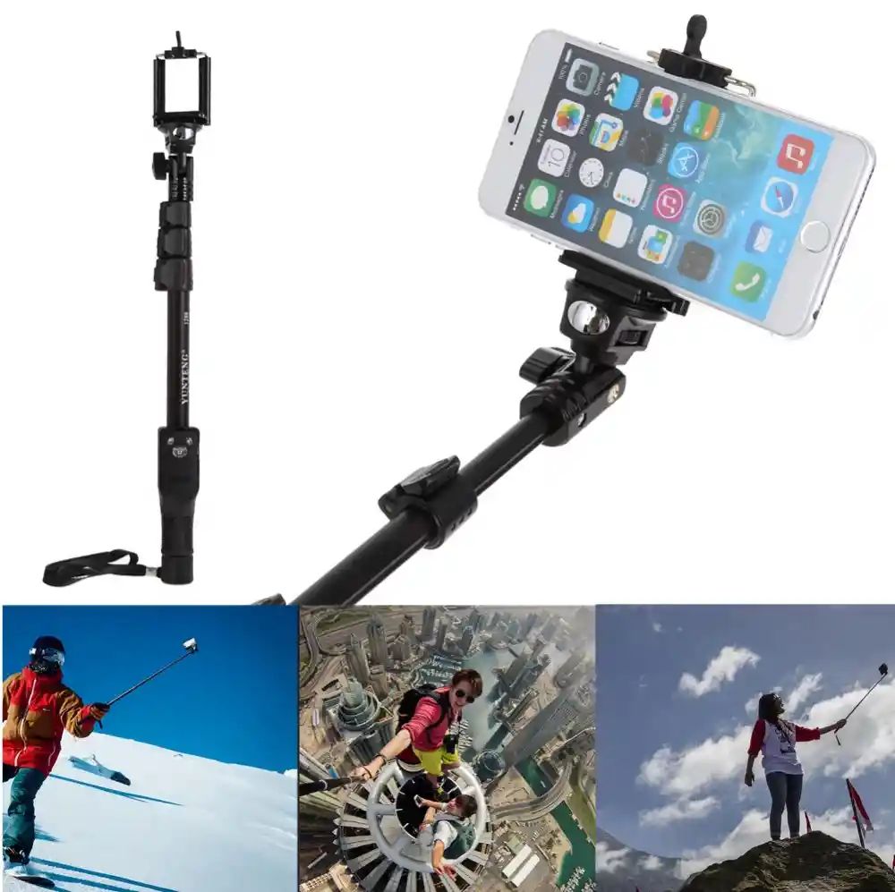 Palo Selfie Profesional + Bluetooth Mando Yunfeng 1288