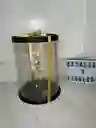 Rosa Eterna Con Luces En Caja De Acetato Negra