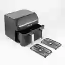 Freidora Aire Holstein Negro 9 Lt 1600 W Acero Inoxidable