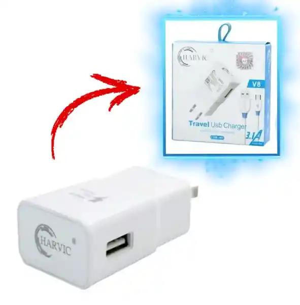 Cargador Completo Harvic Cdr-302: Calidad Certificada Para Mayor Seguridad