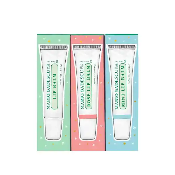 Kit Mario Badescu Lip Balm Trio 10gr