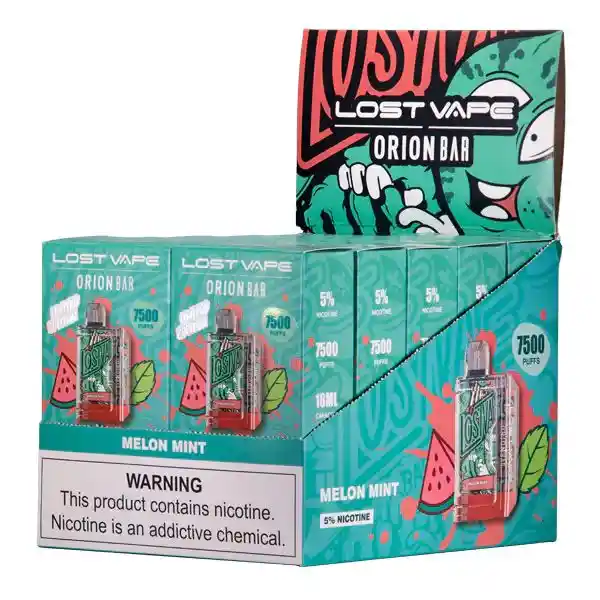 Vaper Orion Melon Mint 7,500 Puffs