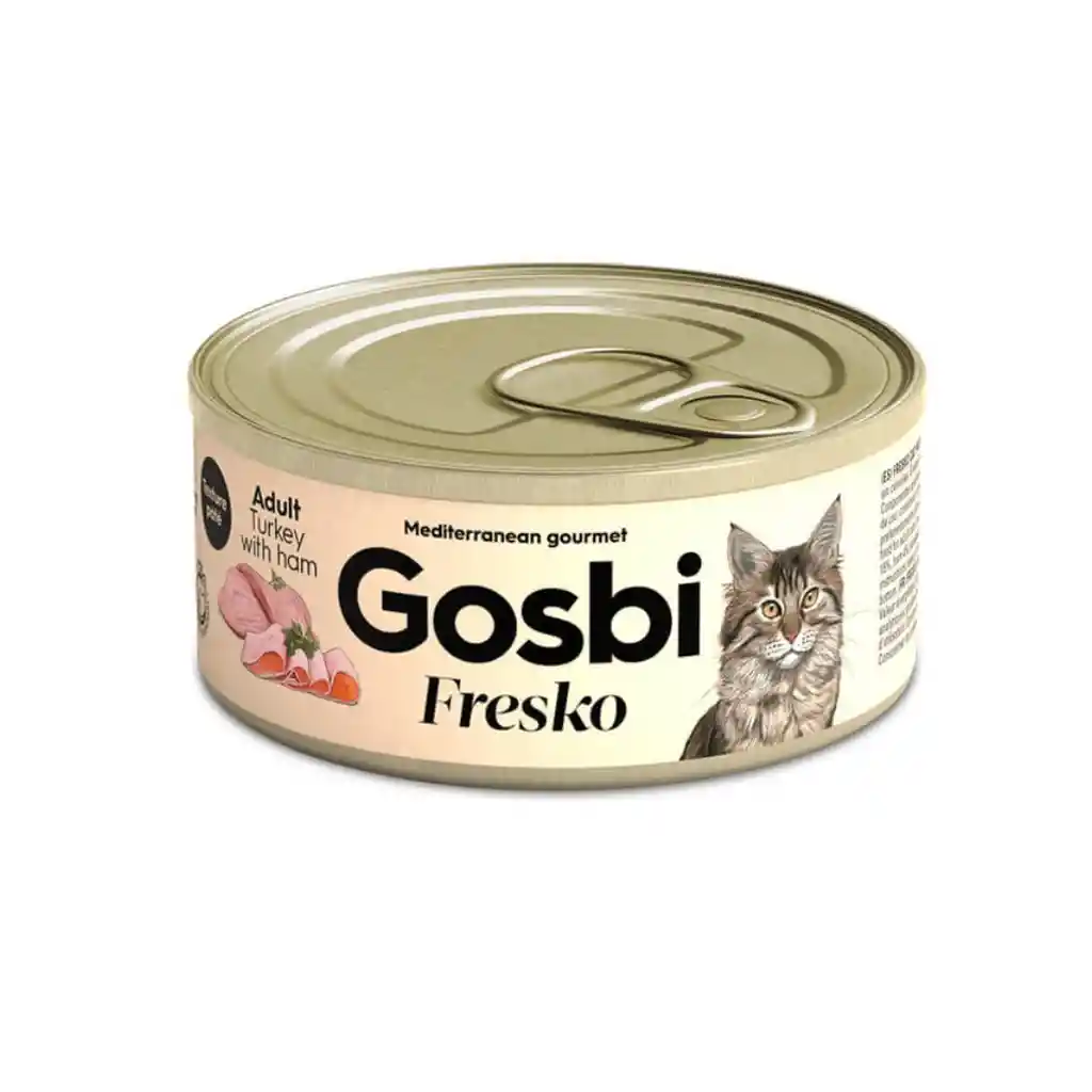 Gosbi Fresko Pavo Con Jamon 70g