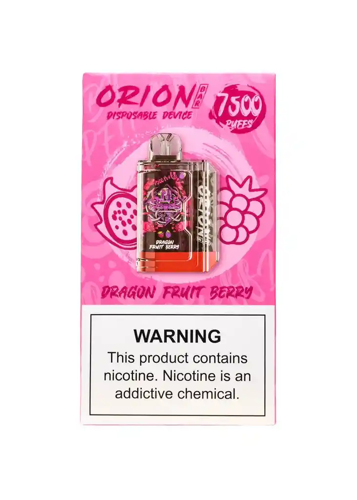 Vaper Orion Dragon Fruit Berry 7,500 Puffs