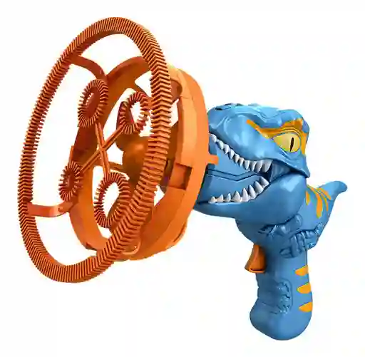 Dinosaurio Rex Burbujas Automática Juguete Niños + Liquido
