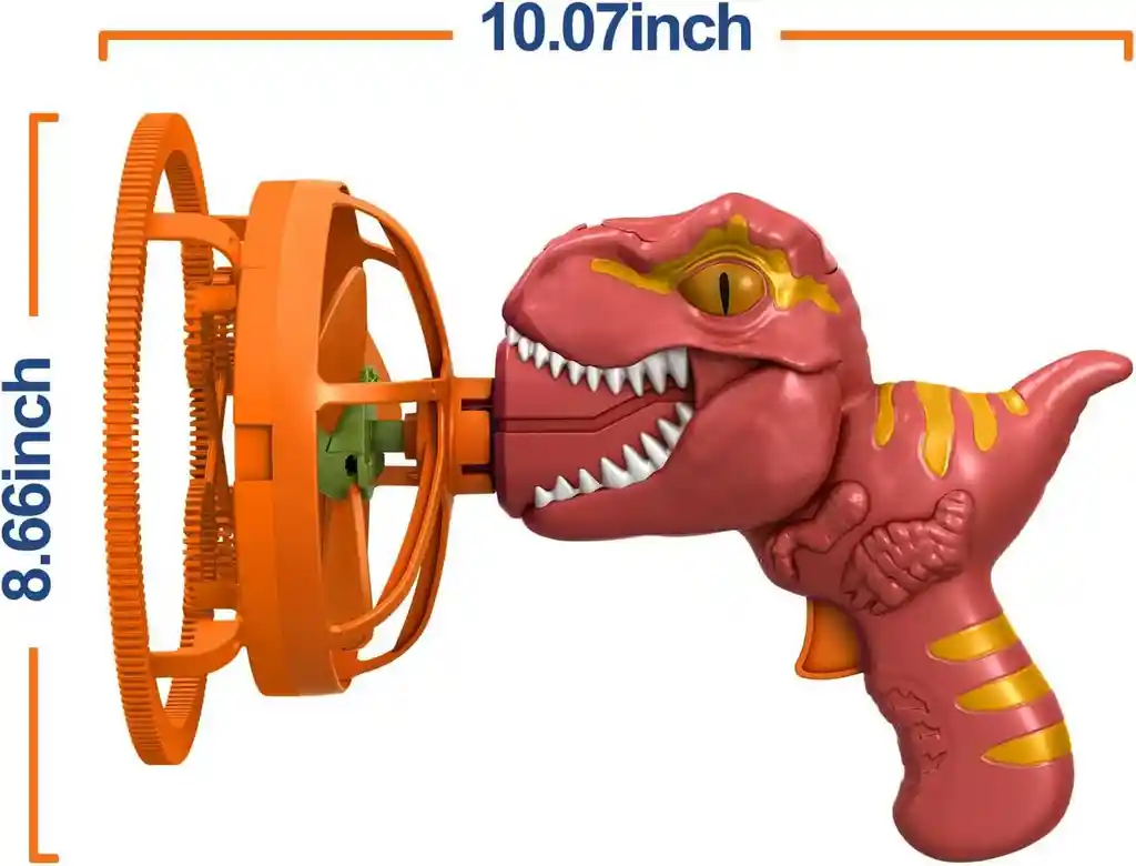Dinosaurio Rex Burbujas Automática Juguete Niños + Liquido