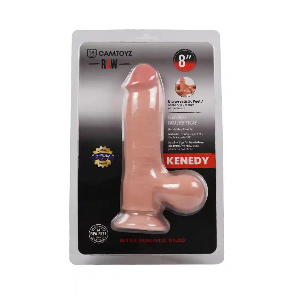 Dildo Ultra Realista Kenedy Raw