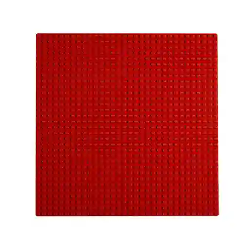 Placa Base Compatible Con Lego 25cm X 25cm Rojo Interactiva