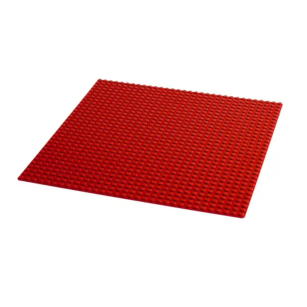 Placa Base Compatible Con Lego 25cm X 25cm Rojo Interactiva