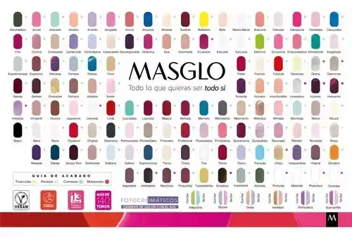 Esmalte Masglo Tradicional Combo X5