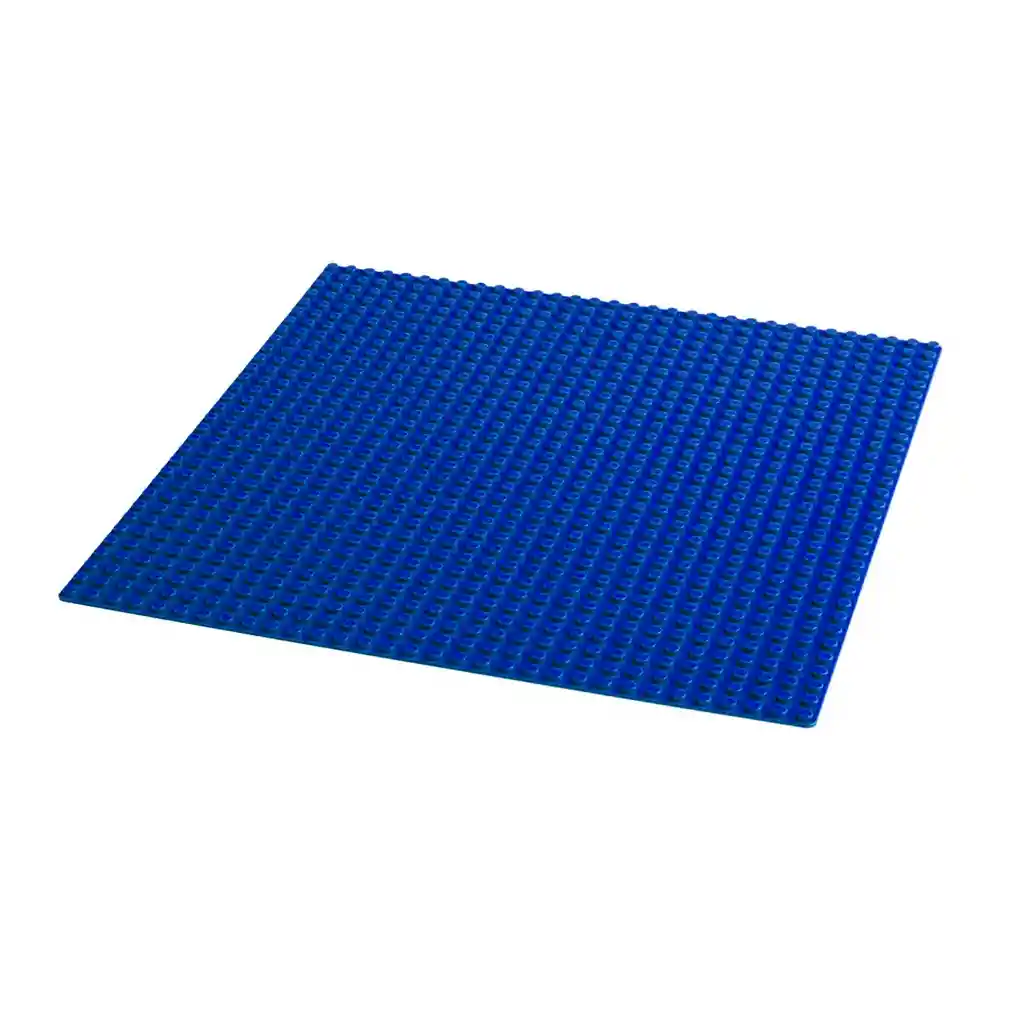 Placa Base Compatible Con Lego 25cm X 25 Cm Azul Interactiva