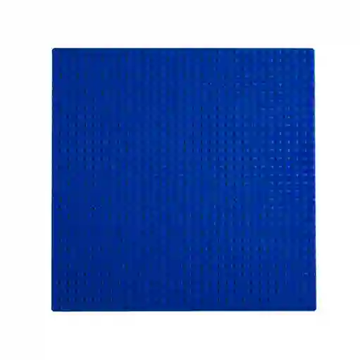 Placa Base Compatible Con Lego 25cm X 25 Cm Azul Interactiva