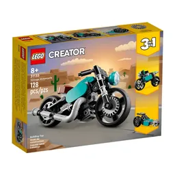 Lego Armatodo Moto Clásica 128 Piezas Para Niños Original