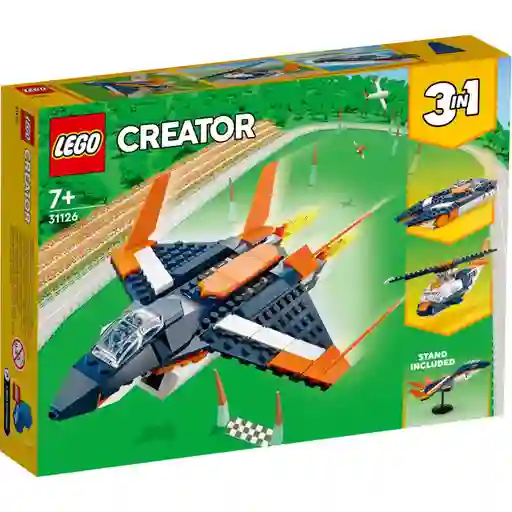 Lego Armatodo 3 En 1 Avión Jet 215 Piezas Niños Original