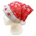 Gorro Rojo Con Estrellas X4 Alumbra