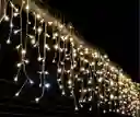 Luces De Navidad Cascada 300 Led 9*0.45m Calida