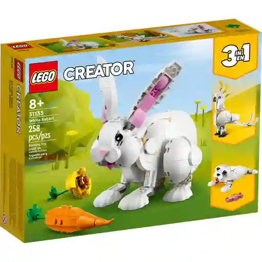 Lego Armatodo 3 En 1 Conejo 258 Piezas Para Niños Original