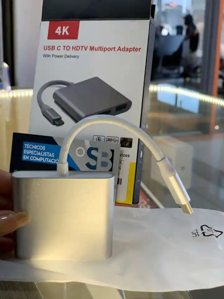 Adaptador Multipuerto Usb- C A Hdmi - Conectividad Total Para Tu Laptop Y Mac 💻