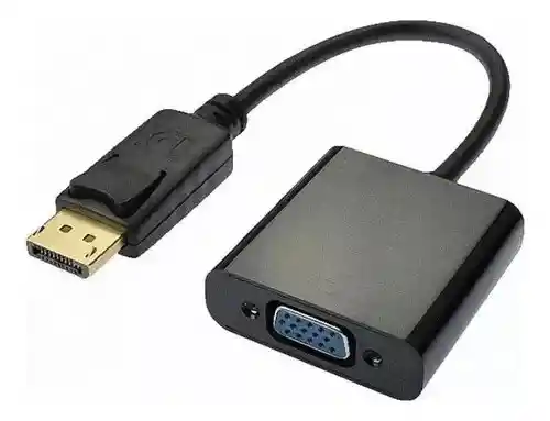 Cable Adaptador Displayport A Vga 🔌- Conecta Tu Monitor O Proyector Fácilmente