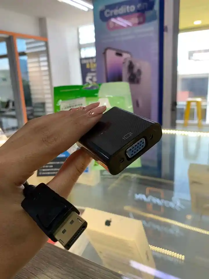 Cable Adaptador Displayport A Vga 🔌- Conecta Tu Monitor O Proyector Fácilmente