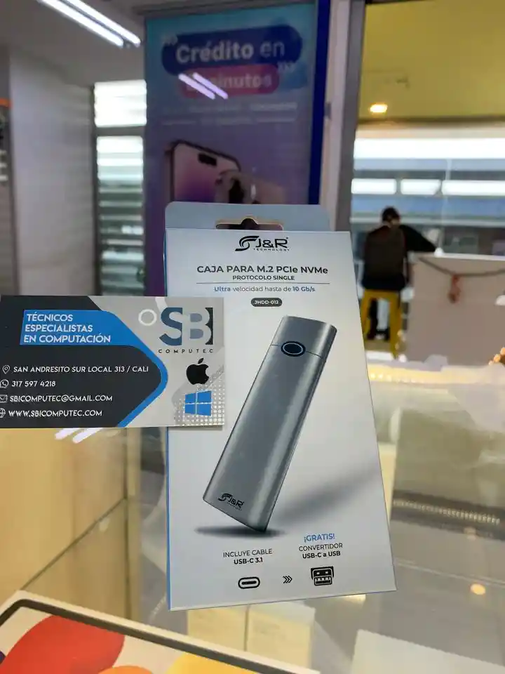 Caja Externa Para Ssd M.2 Pcie/nvme