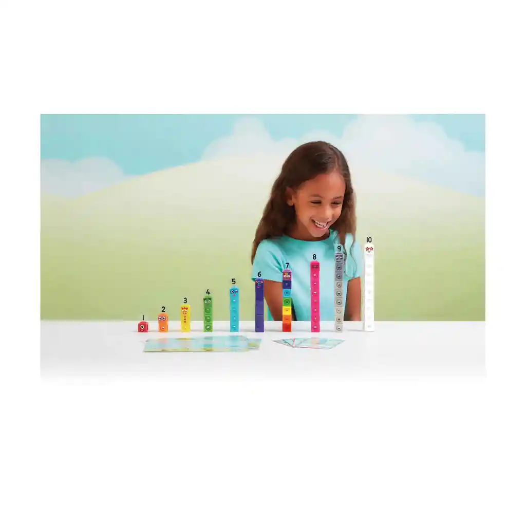 Set De Actividades Hand2mind Numberblocks Mathlink Cubes 1-10