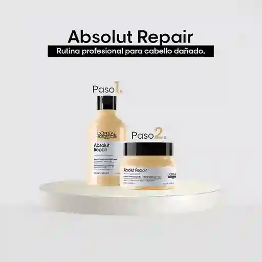 Kit Loreal Professionnel Absolut Repair Reparación Cabello Dañado X 2 Unidades