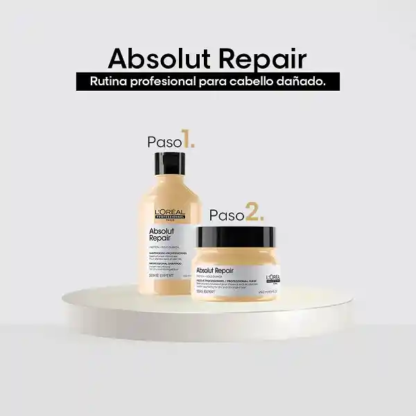 Kit Loreal Professionnel Absolut Repair Reparación Cabello Dañado X 2 Unidades