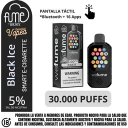 Vape Fume Black Ice 30000 Puffs 5%