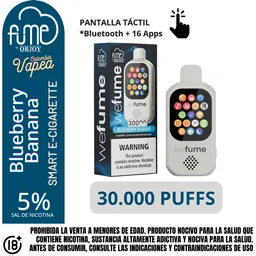 Vape Fume Blueberry Banana 30000 Puffs 5%