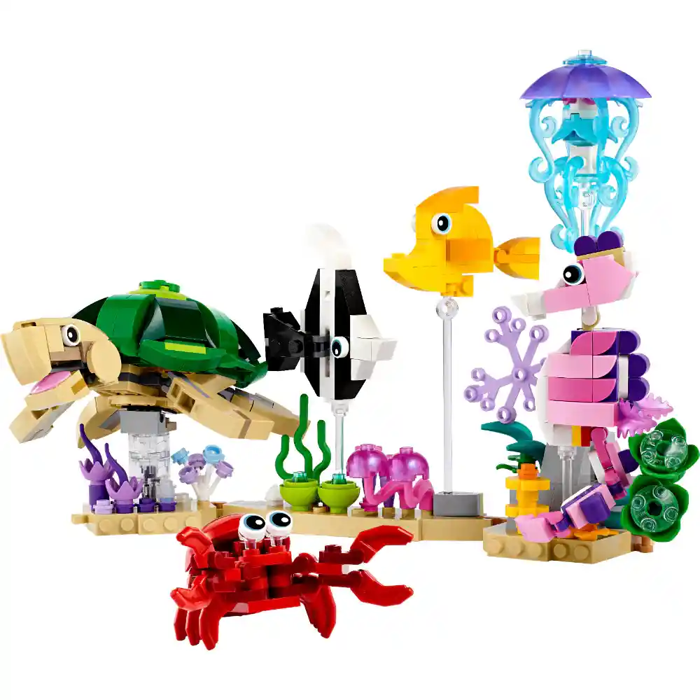 Lego Armatodo 3 En 1 Animales Marinos 421 Piezas Para Niños Original