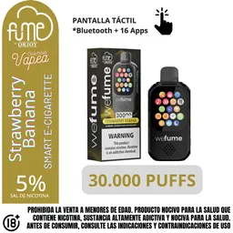 Vape Fume Strawberry Banana 30000 Puffs 5%