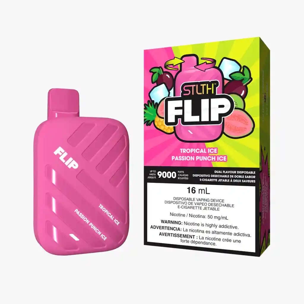 Stlth Flip Tropical Ice Passion Punch Ice