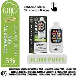 Vape Fume Strawberry Kiwi 30000 Puffs 5%