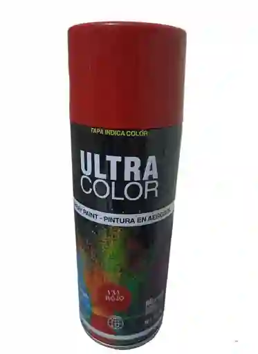 Pintura Spray Aerosol Rojo X400ml Ultra Color