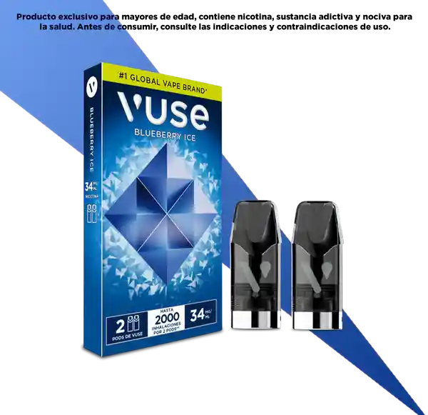 Vuse Go Capx2 Blueberry Ice 3.4%