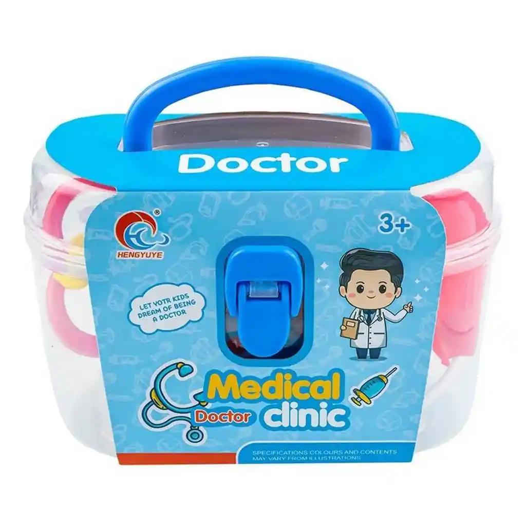 Maletin Set Medico Doctora Doctor Bolso Juguete Unisex