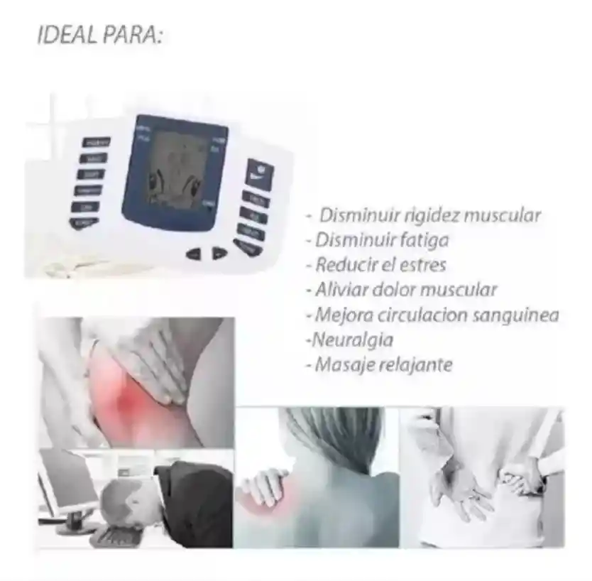 Gimnasia Pasiva Masaje Pulsos Electroestimulacion Chanclas