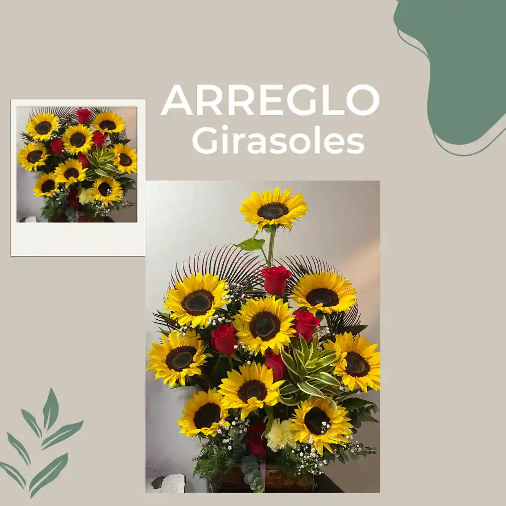 Arreglo Grande Girasoles