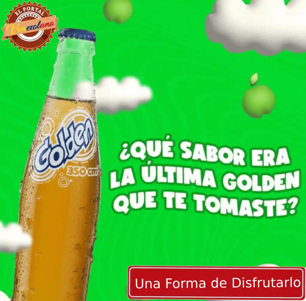 Golden Manzanita Refresco Venezolano X 6