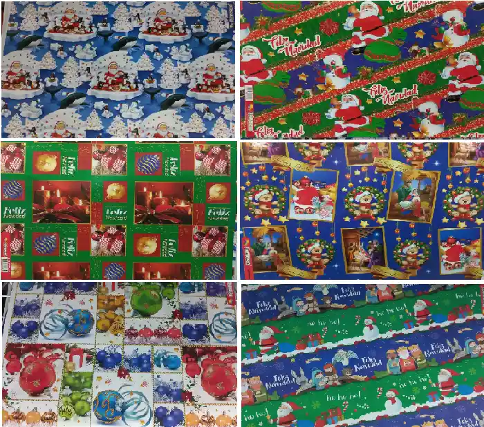 Papel Regalo De Navidad - Pliego