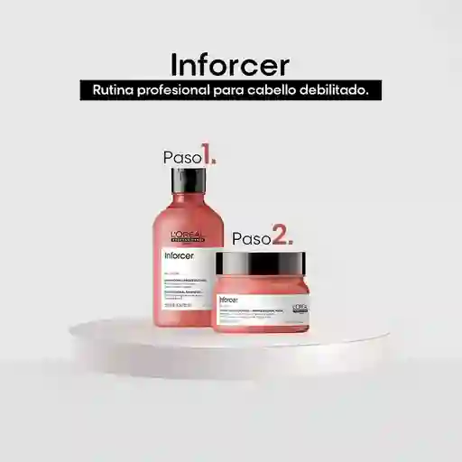 Kit Loreal Professionnel Inforcer Fortalece El Cabello X 2 Unidades