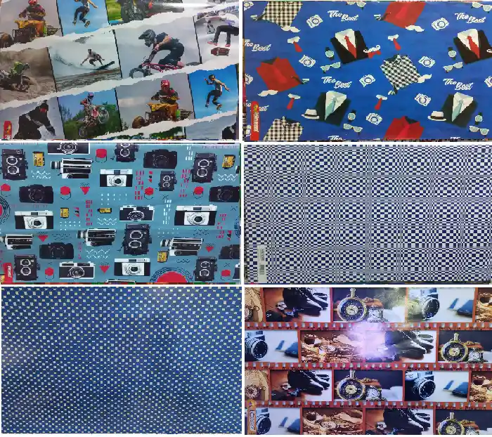 Papel Regalo Hombre, Pliego